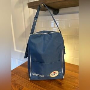 Vintage 1960s United Airlines ‘Hawaii’ Carry-On Travel Tote